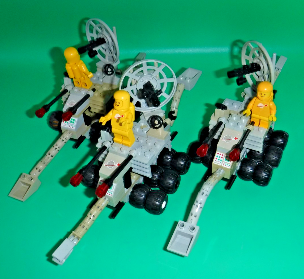 LEGO Space 6880 Vintage Surface Explorer bundle job lot free post instructions