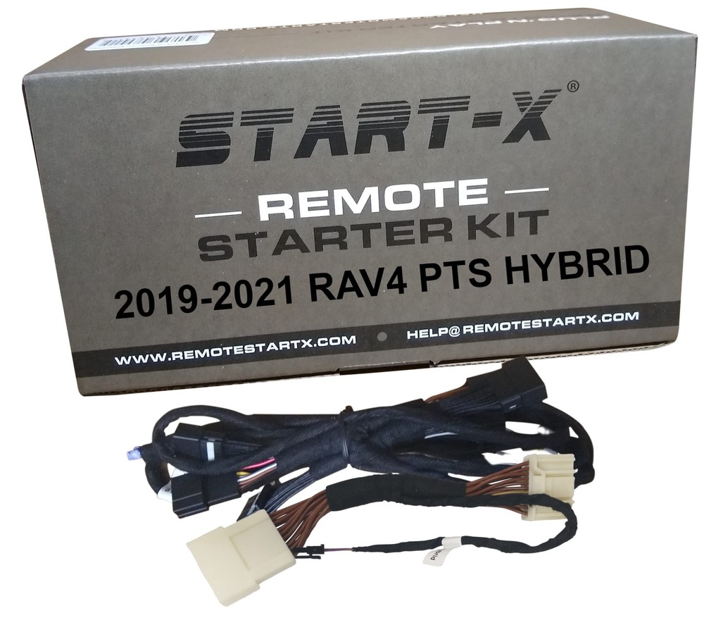 Remote Starter Kit for 2019-2021 Toyota RAV4 Hybrid Push-to-Start 3X Lock Remote Start