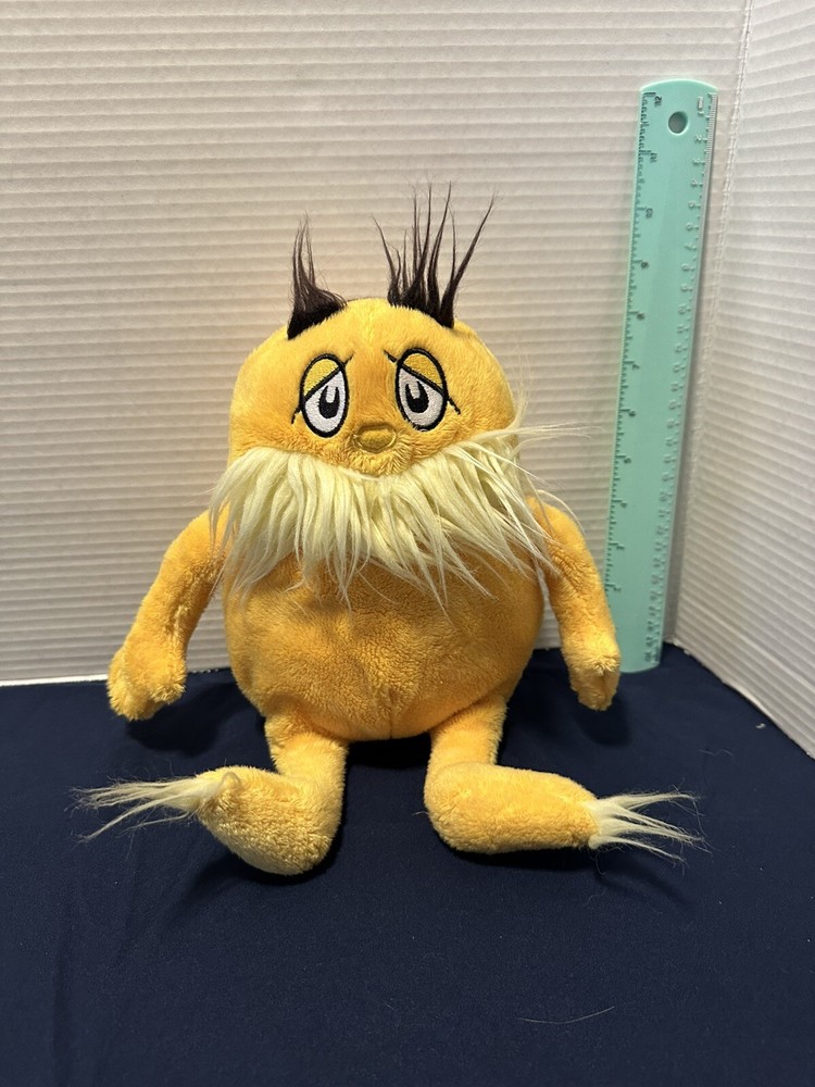 Kohl's Cares Dr. Seuss The Lorax Character Yellow Plush Stuffed