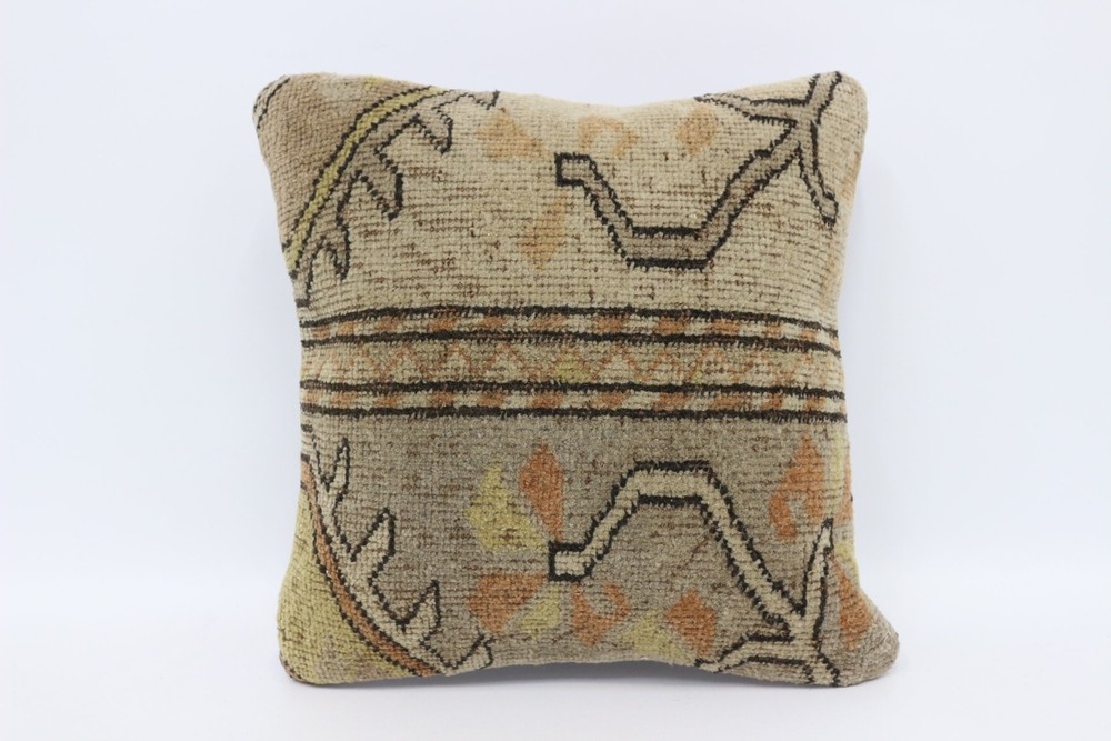 Throw Kilim Pillow, Kilim Cushion Sham, 14