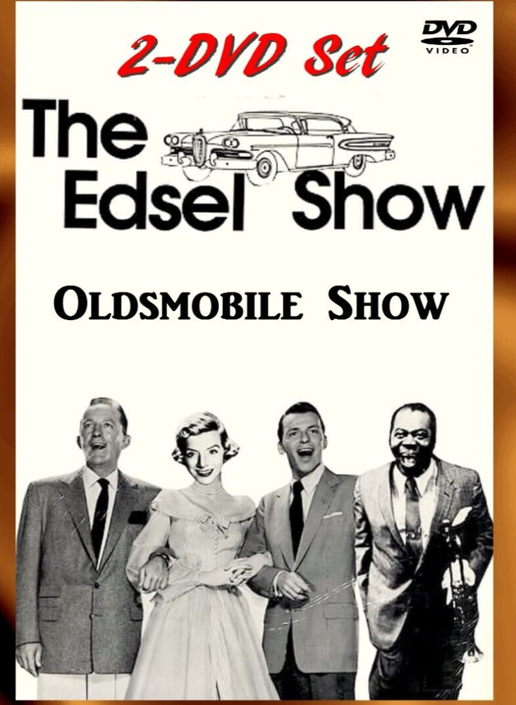 Bing Crosby Show 2-DVD set 1957 Edsel & 1959 Oldsmobile TV shows Musical Classic