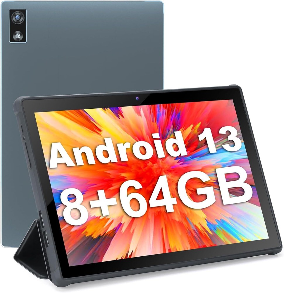 Tablet 10.1 inch Android 13 2024 Octa-Core Processor Tablet,...