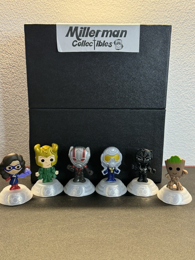 McDonald's 100 Years Of Magic Disney 2023 (x6) Disney Superhero Lot