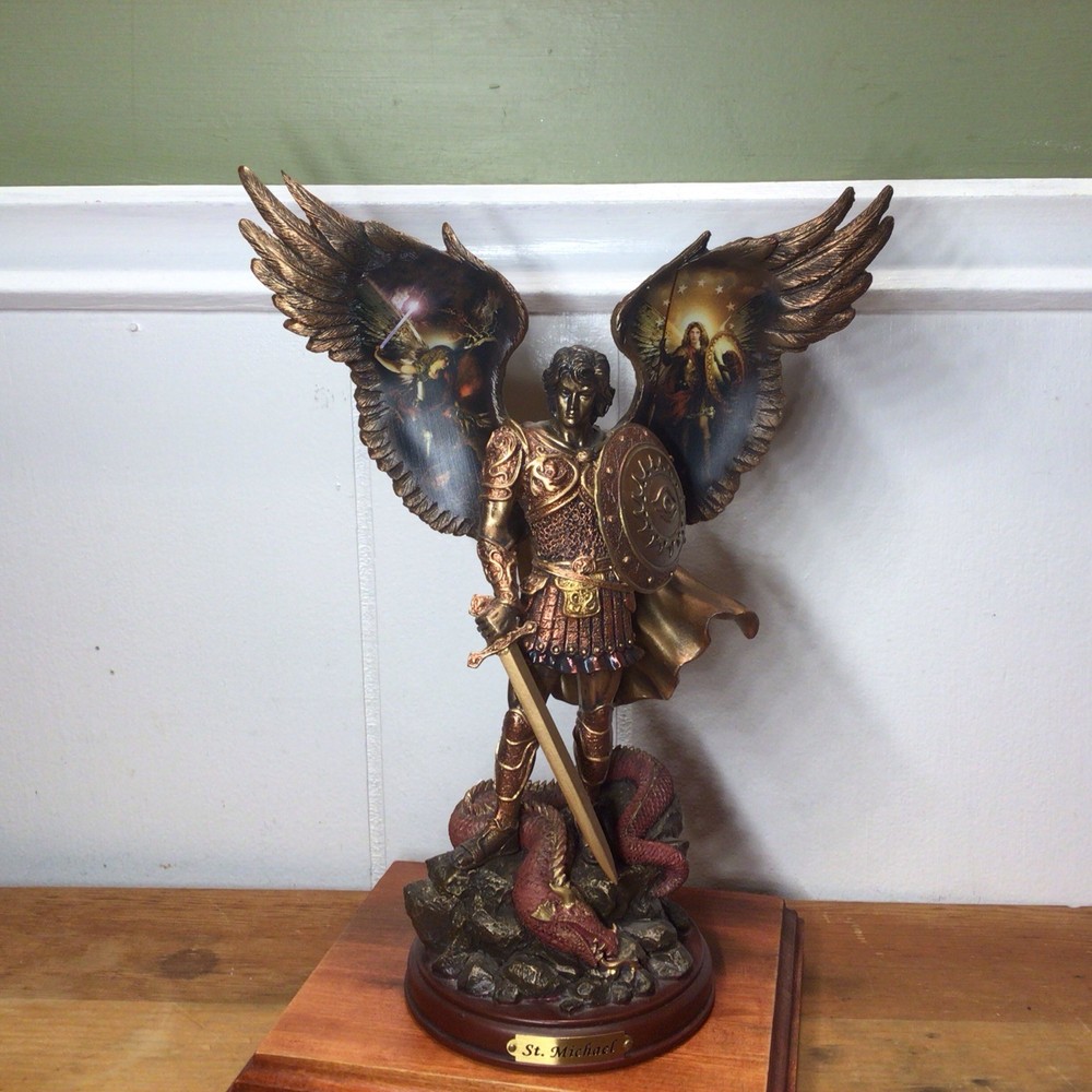 VTG Bradford Exchange,Michael Triumphant Warrior, Sculpture,Howard David Johnson