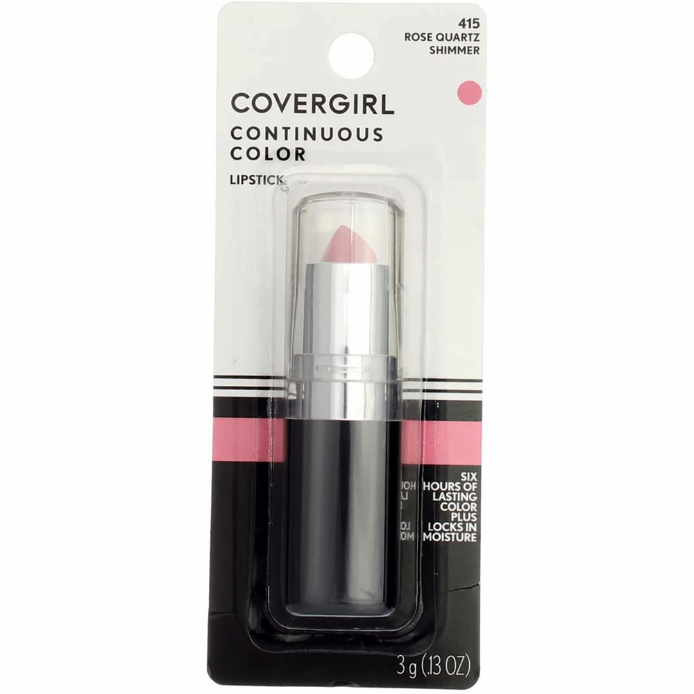 Continuous Color Lipstick Rose Quartz 415, .13 Oz (Packaging May Vary)