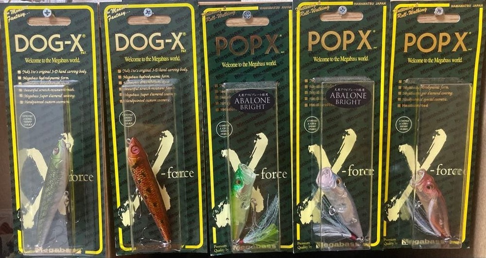 Megabass 2025 Limited Lure Set Dog X & POP-X Yaku Year Colors New