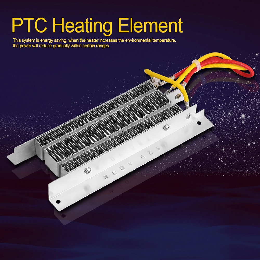 12V 400W PTC Ceramic Heater with Thermostat for Insulation  
