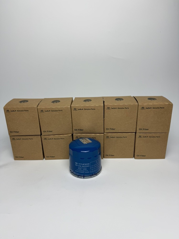 10 PCS Genuine Oil Filter for HYUNDAI KIA 26300-35505