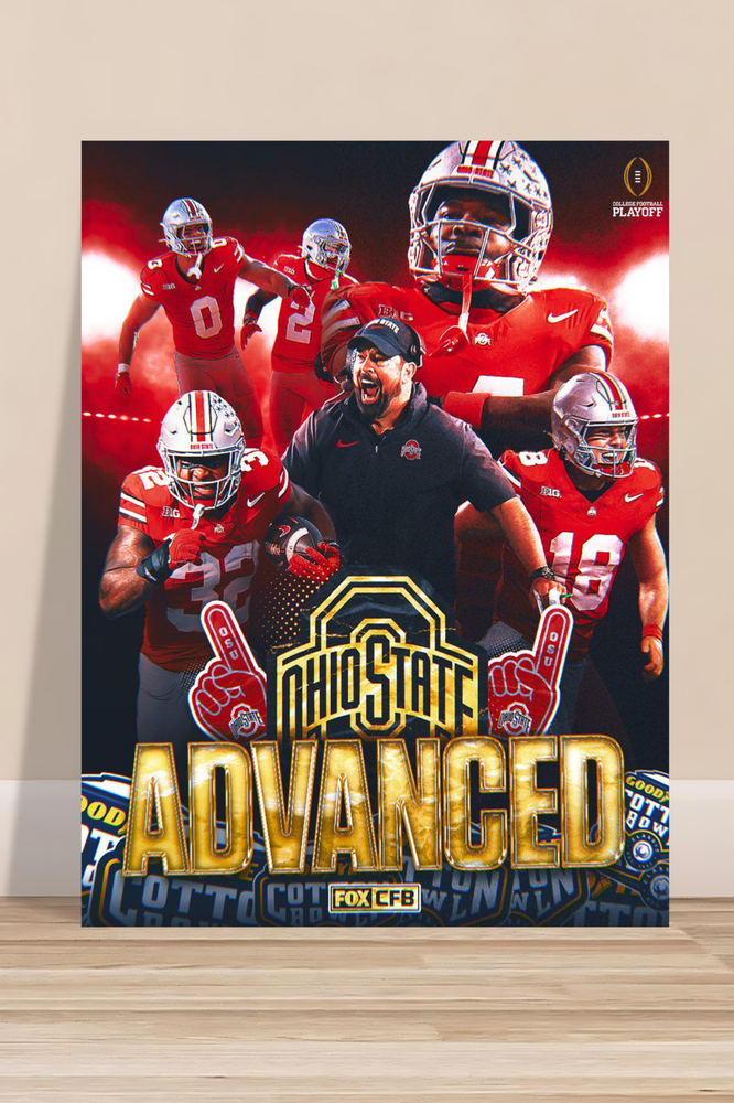 Ohio State Buckeyes Football 2025 Cotton Bowl Champions Poster-  Poster NEW!!!