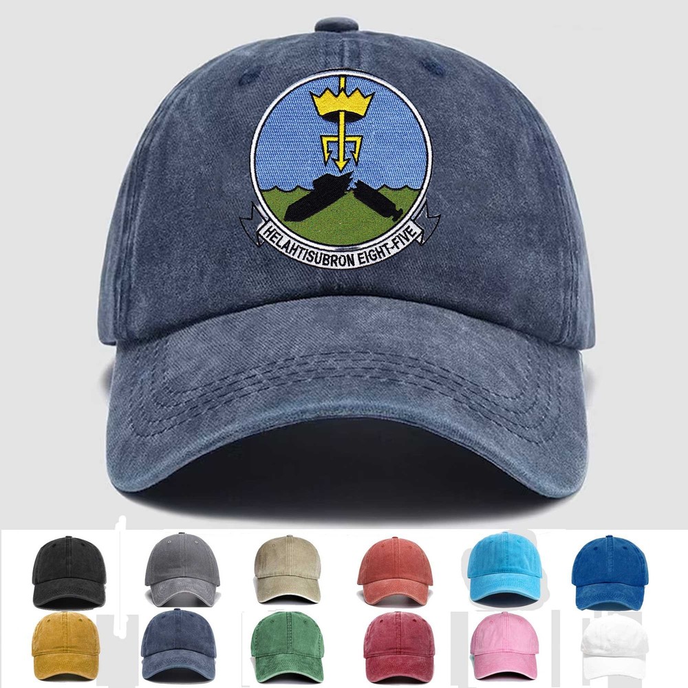 Custom Embroidered Anti-Submarine Warfare Veteran Cap HS-85 Gift