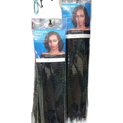 African Twist Braiding Hair 18-24 Inch Crochet Style