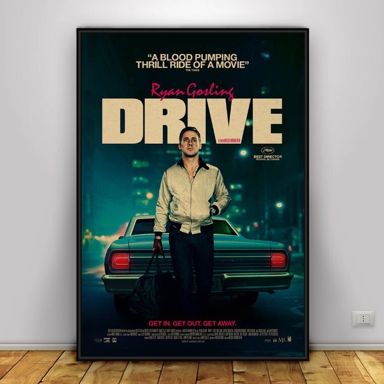 Drive Poster | Wall Art | Wall Prints | Home Decor | Kraft Paper Print 8