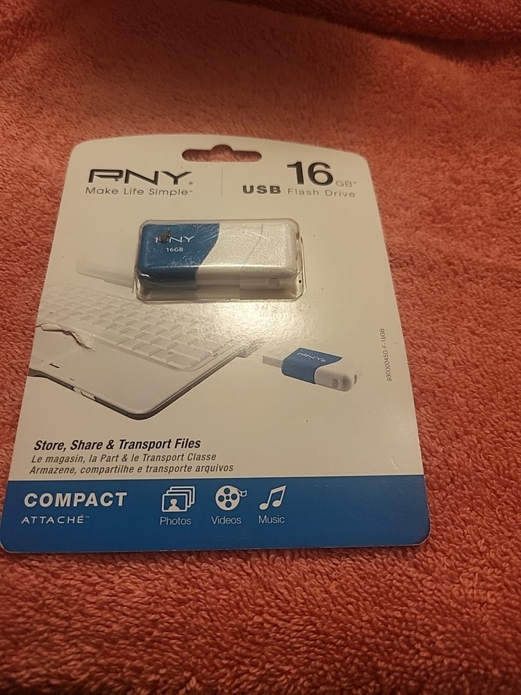 16GB USB 2.0 Flash Drive High-Speed Portable Memory Stick