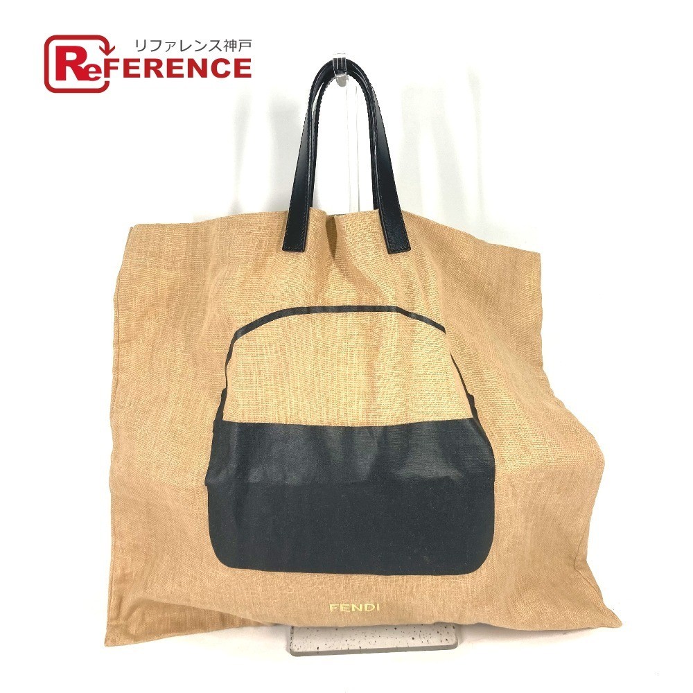 FENDI large bicolor tote handbag in excellent rare condition bei