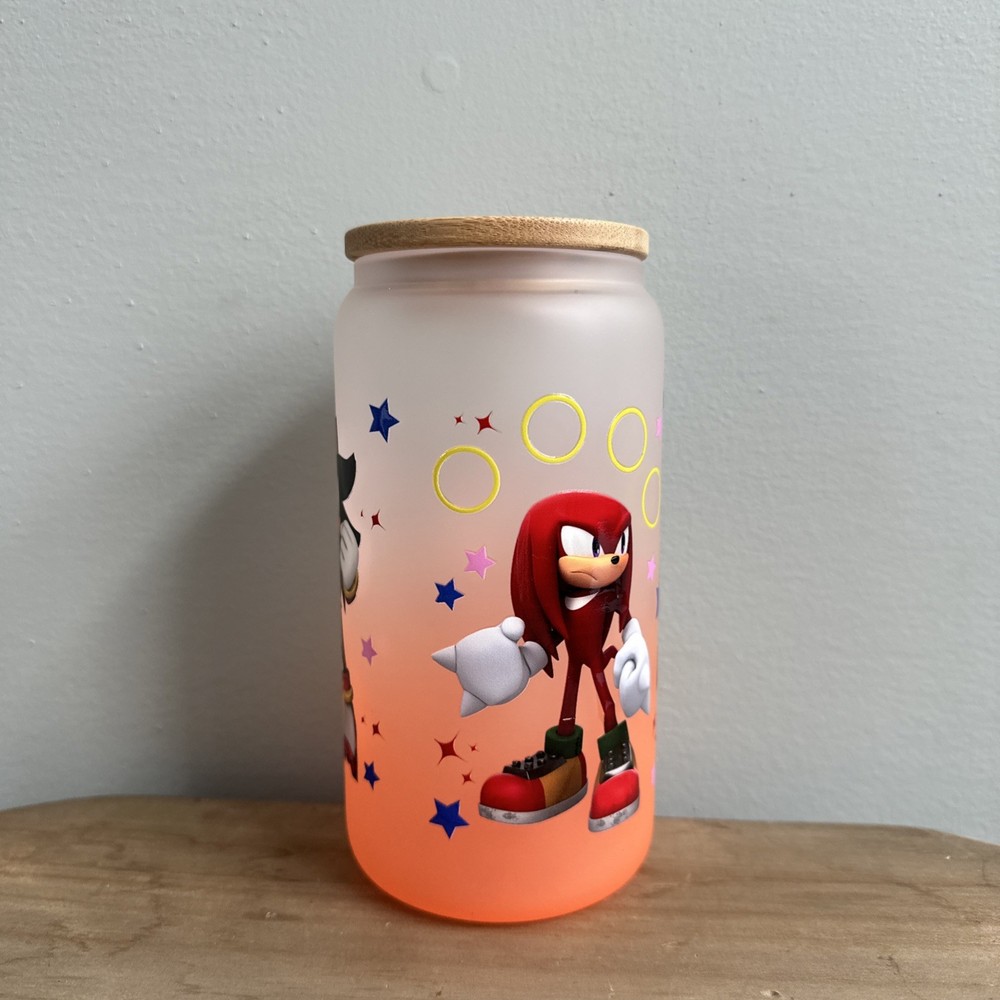 Libbey 16oz Hedgehog Design Glass Tumbler for Drinks