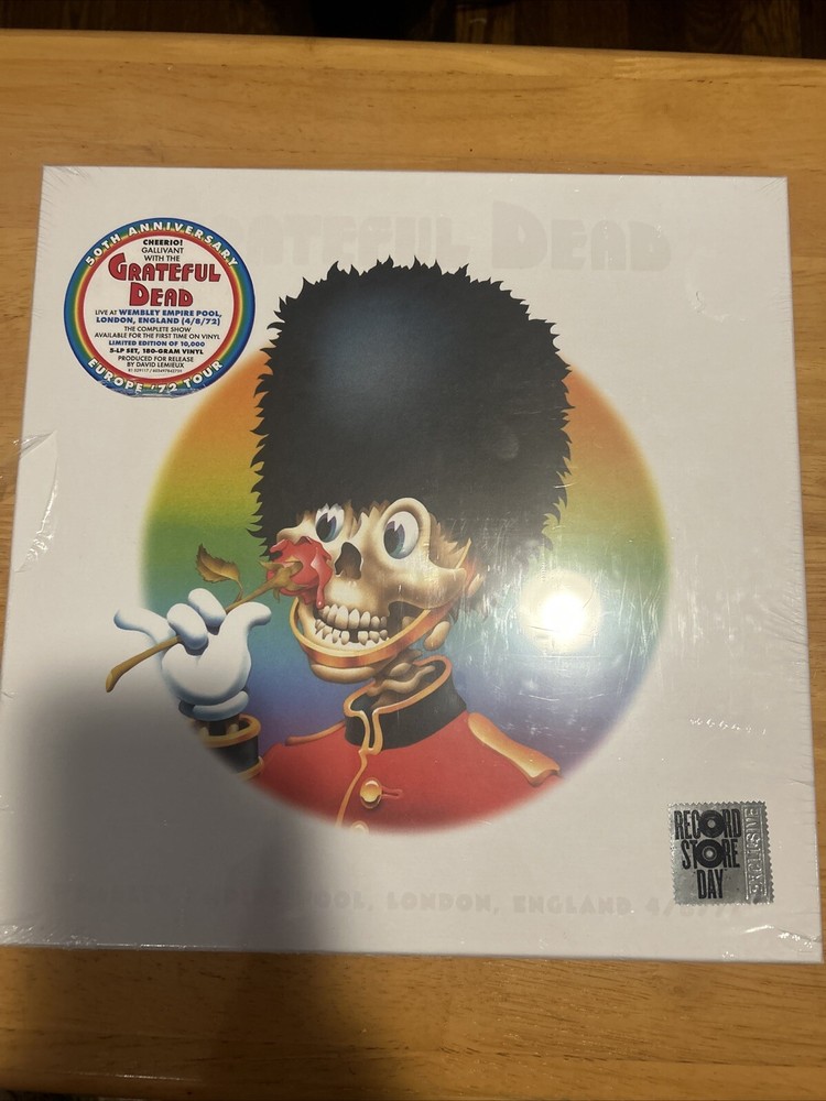 Grateful Dead Wembley 1972 Limited Edition 5LP Vinyl Sealed New