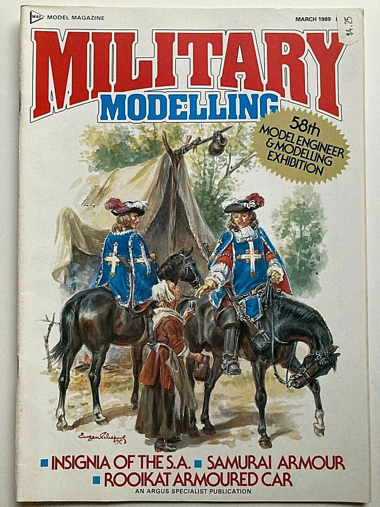 INSIGNIA OF THE S.A. March 1989 MILITARY MODELLING Magazine SAMURAI ARMOUR