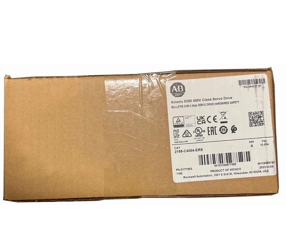 2198-C4004-ERS NEW 2198C4004ERS Kinetix 5300 400V Class Servo Drive