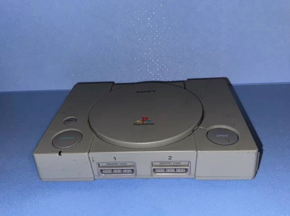 Tested Gray Sony PlayStation 1 PS1 Console with Controller Included