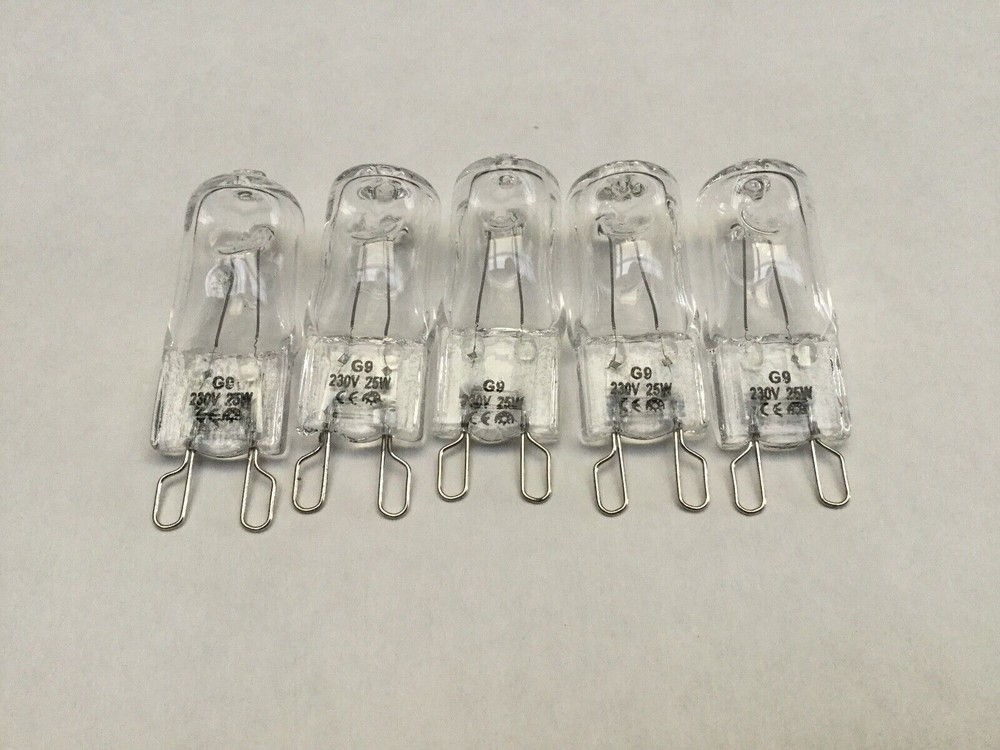 5-Pack Bosch Serie 8 Oven Halogen Light Bulb HBC34D554P/01