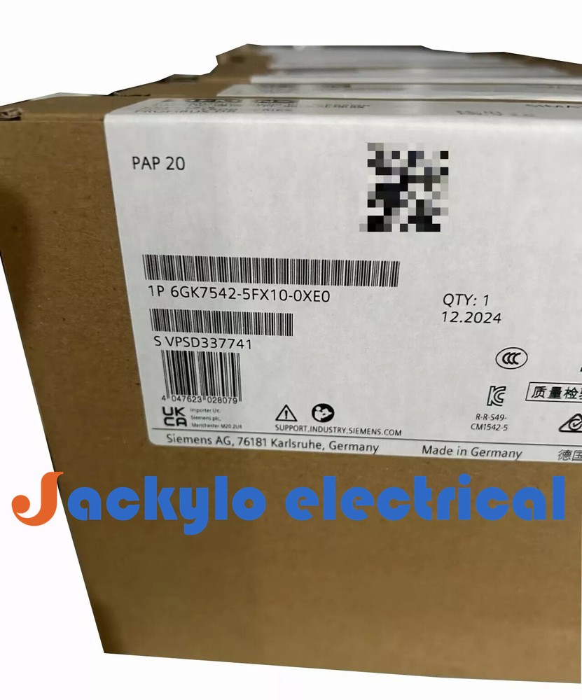 NEW SIEMENS 6GK7542-5FX10-0XE0 6GK7542-5FX10-0XE0 U3 1year warranty NEW IN BOX