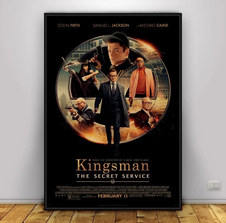 Kingsman Poster | Wall Art | Wall Prints | Home Decor | Kraft Paper Print 9