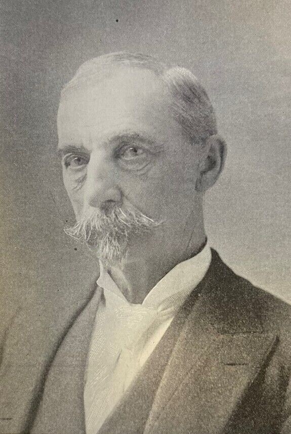 1897 Vintage Magazine Illustration John R Rogers Washington Governor