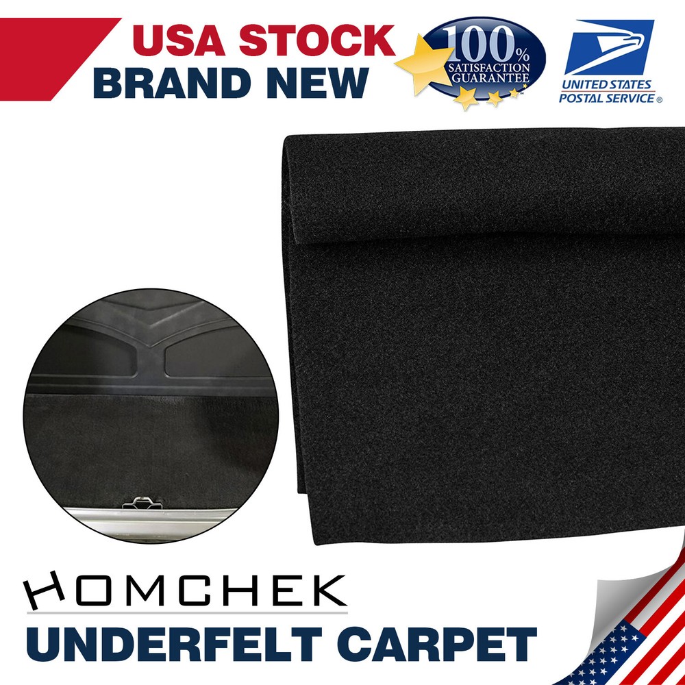Sub-woofer Speaker Box Carpet Felt Fabric Auto Trunk Liner Upholstery Replac US