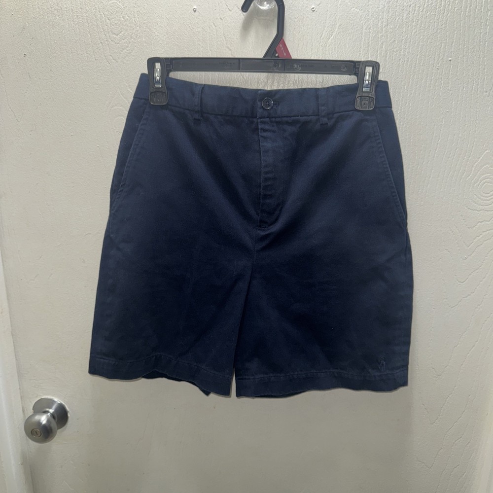 Women’s Vintage Ralph Lauren Golf Shorts Navy Blue Size 2 100%cotton