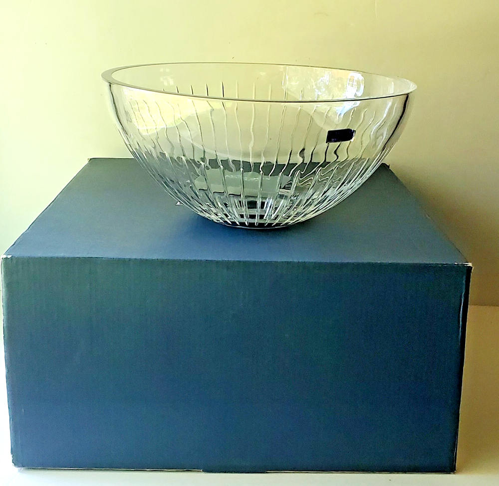 Marquis by Waterford 11-Inch Crystal Studio Serving Bowl Large Elegant Design  