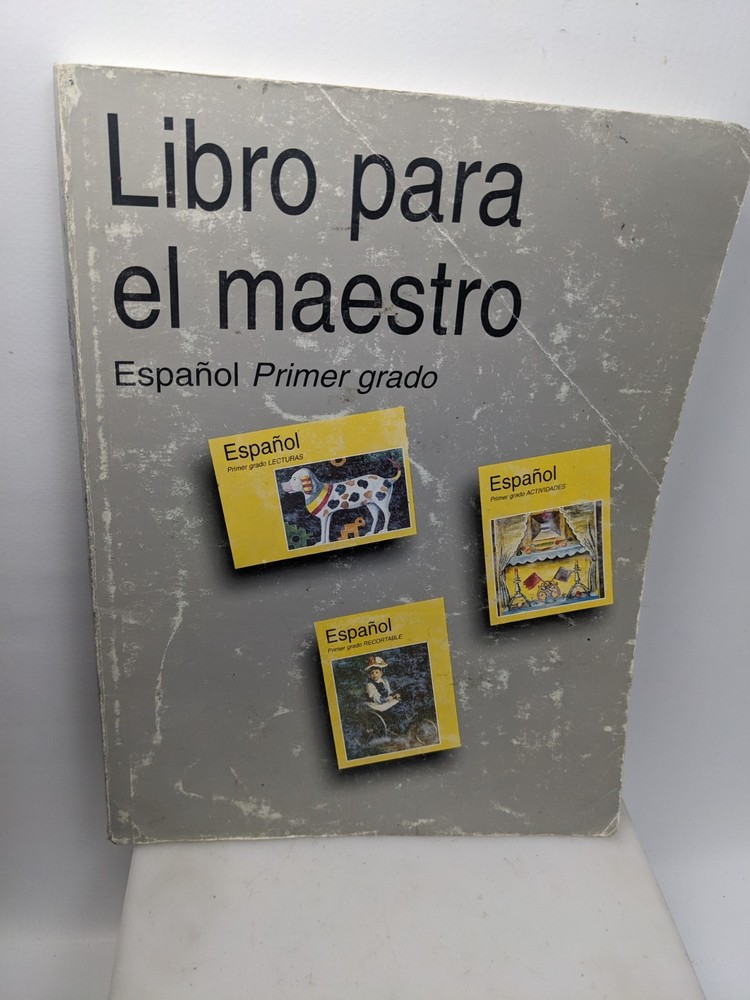 LIBRO PARA EL MAESTRO Espanol Primer Grado SEP CONALITEG 2004