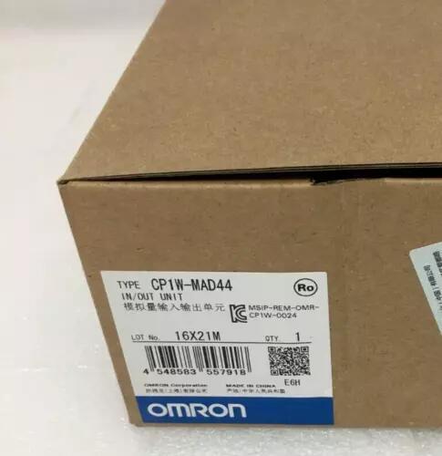 New In Box Omron CP1W-MAD44 PLC Module