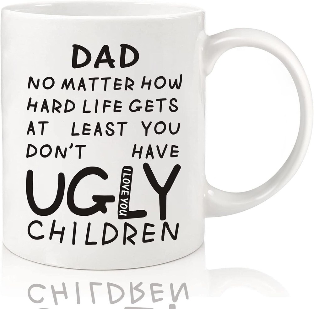 Fathers Day Dad Gifts from Daughter Son Wife 11oz Funny Coffee Mug-image