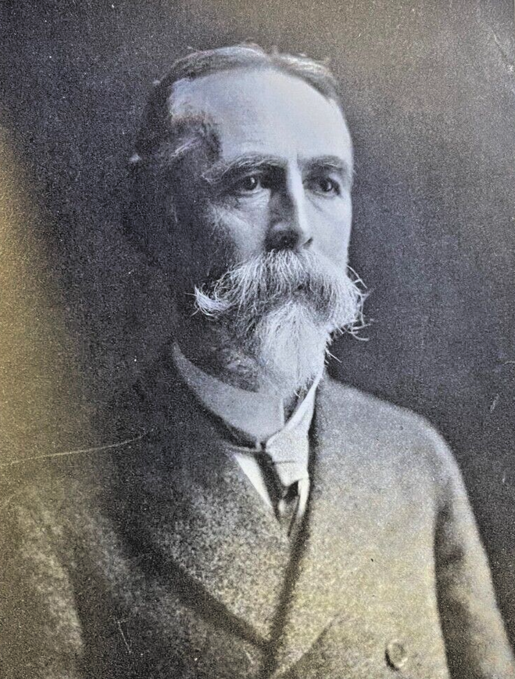 1899 Vintage Magazine Illustration Admiral William T. Sampson