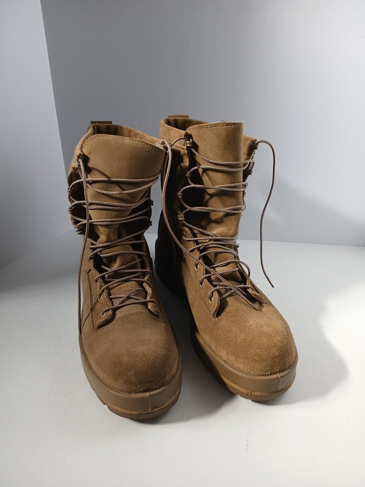 Altama Army Combat Field Boots Men 12.5R Temperate Militar Weather Boots Vibram