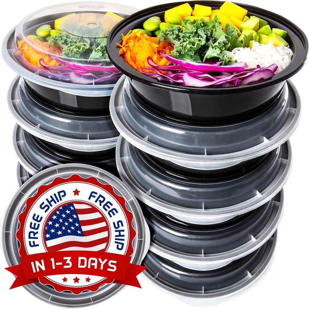 Contenedores de Almacenamiento para Congelador y Lavavajillas Apto Alimentos