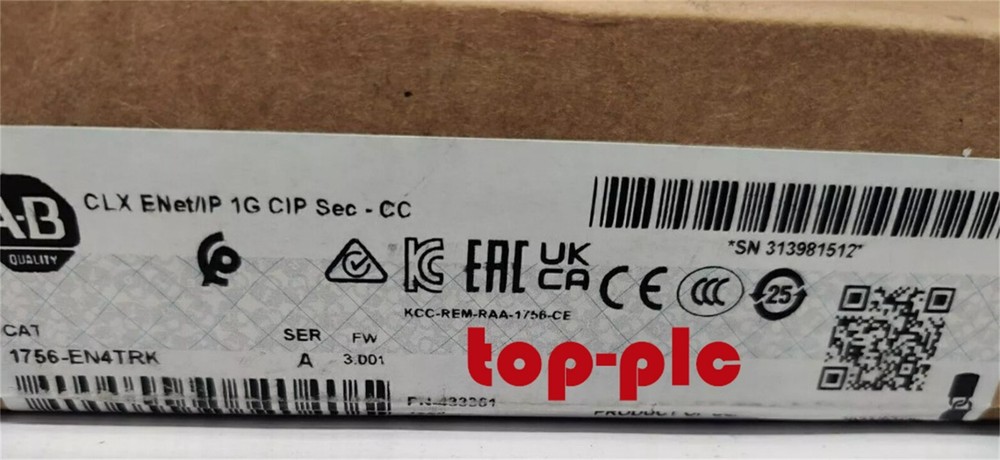New Factory Sealed AB 1756-EN4TRK /A Communications Enet/IP Interface Module