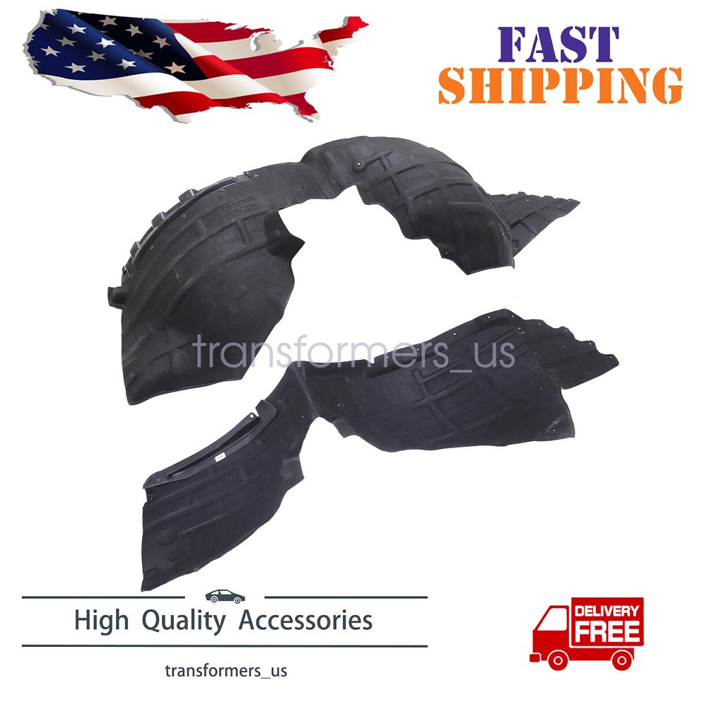 Fender Liner Set For 2014-2016 Buick LaCrosse Front Driver and Passenger Side