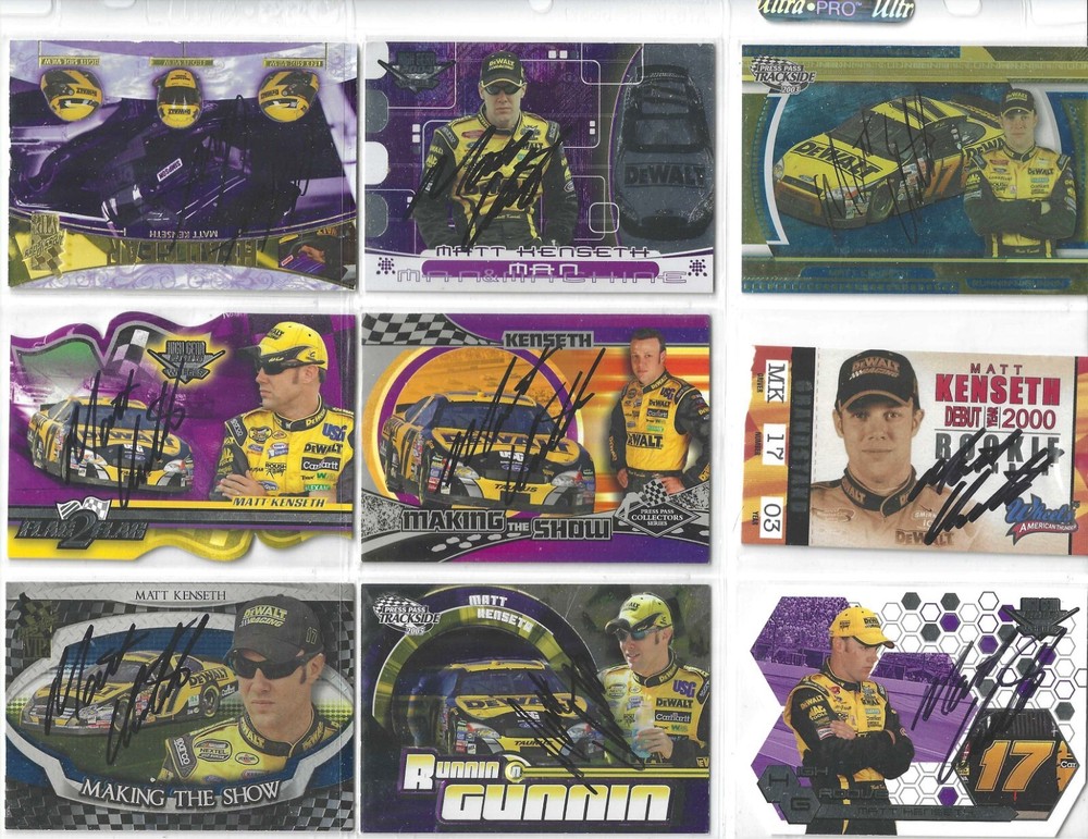 2005 VIP HEAD GEAR-Auto NOT from/pack-#HG 6 Matt Kenseth-ONE CARD ONLY!