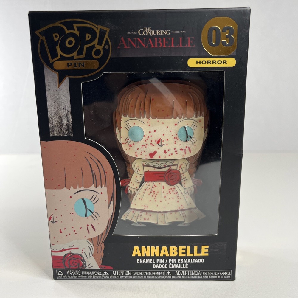 Annabelle; The Conjuring , Funko Pin, Horror, NEW