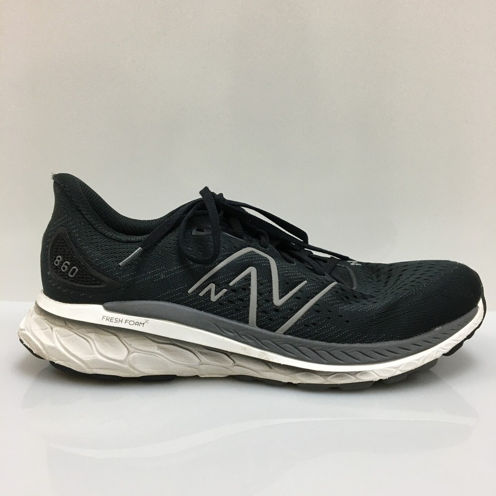 New Balance Fresh Foam X 860v13 Shoes 12 Mens Black Athletic Sneakers M860K13