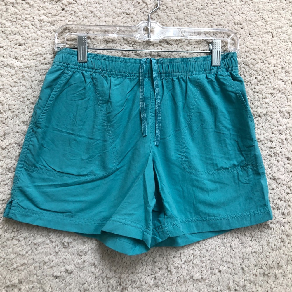 Columbia Shorts Small Adult Blue Athletic Mid Rise Fishing Outdoor Womens S