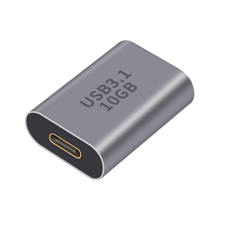 B 3.1A to Type-C Female OTG Adapter Fast Charging 10Gbps Data Transfer