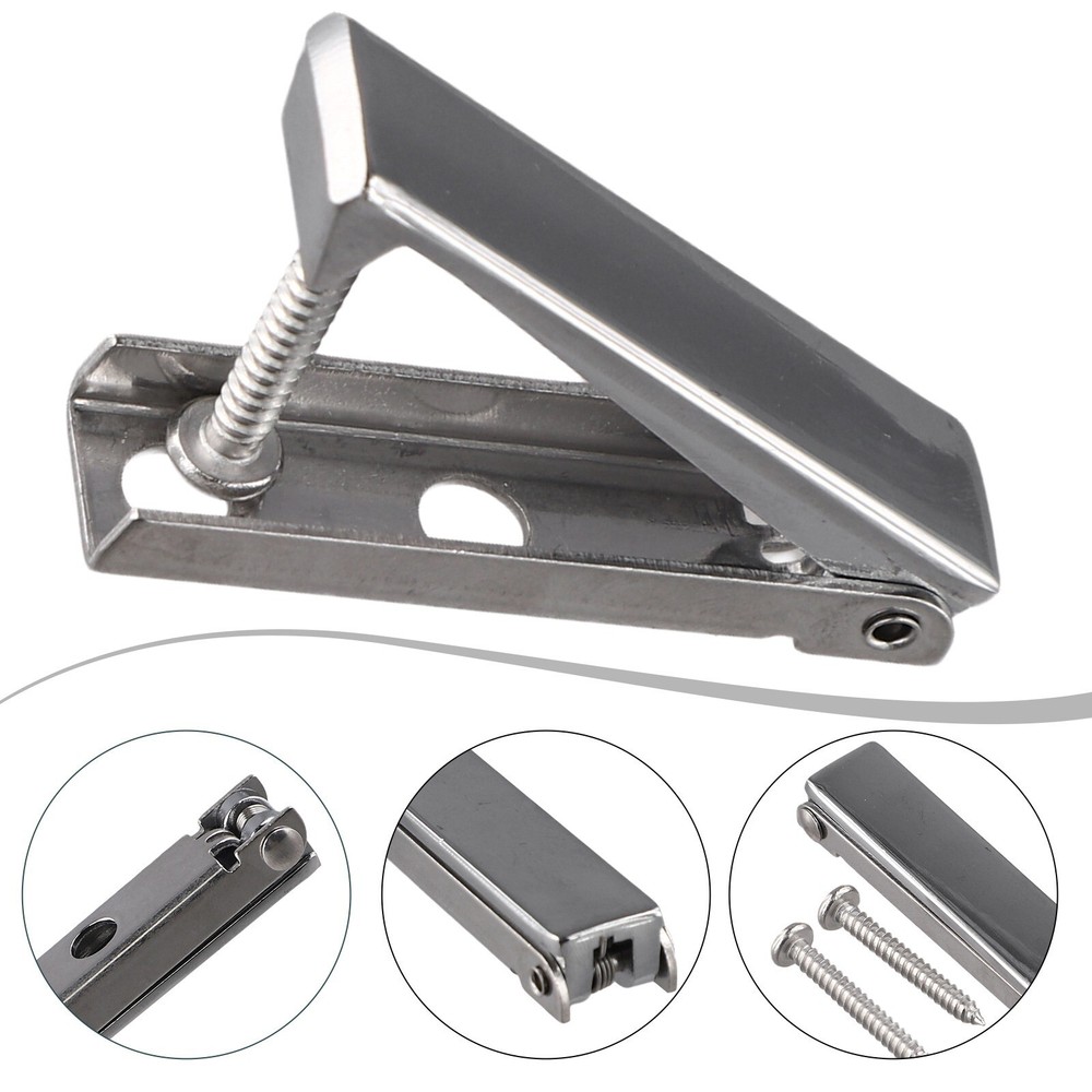 Craftsmanship in These Stainless Steel Catches Keeps Your Doors Securely Open