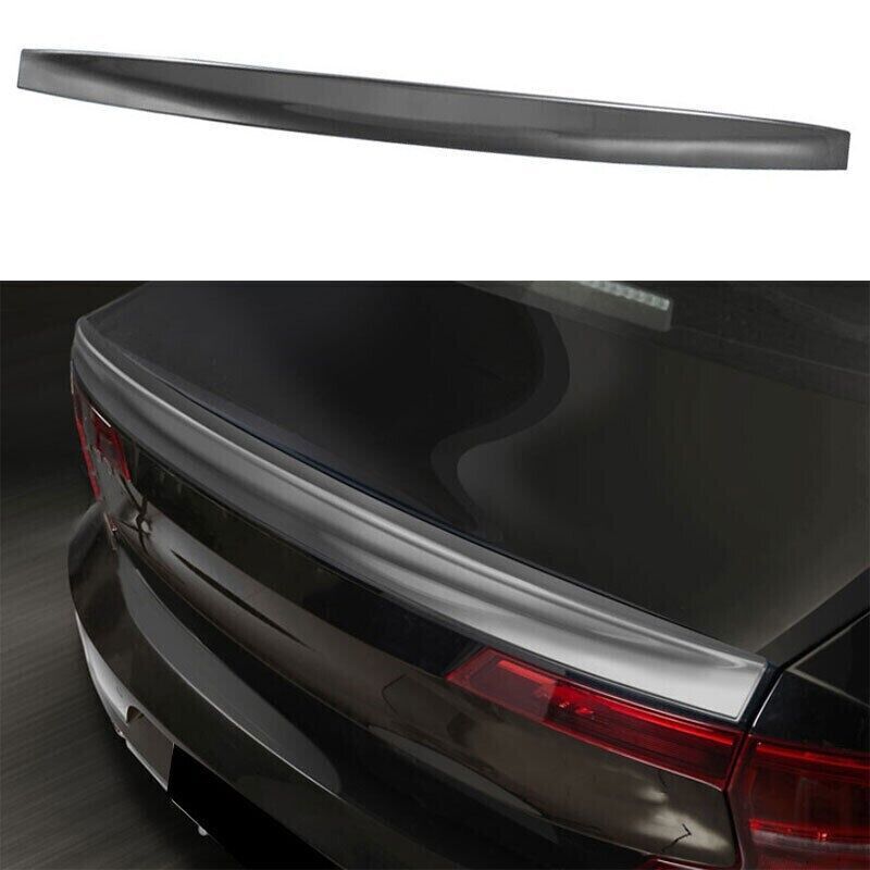 Volvo S90 2017-2023 ABS Grey Boot Spoiler Wing 1PC Trunk Lid