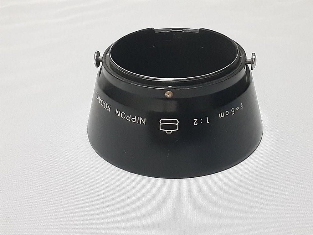 Vintage Nippon Kogaku 5cm F2 Metal Lens Hood Fuji Mount RF