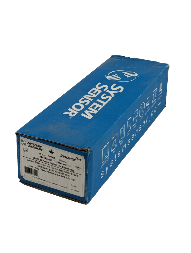 New System Sensor DNRA Intelligent Photoelectric Duct Smoke Detector in Original Packaging