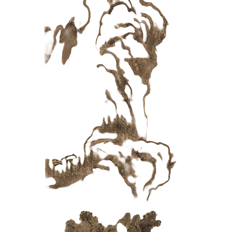 LA29 9617 TOM Genuine work Fumiaki Tani Hanging Scroll Silk Book Flesh Br JP