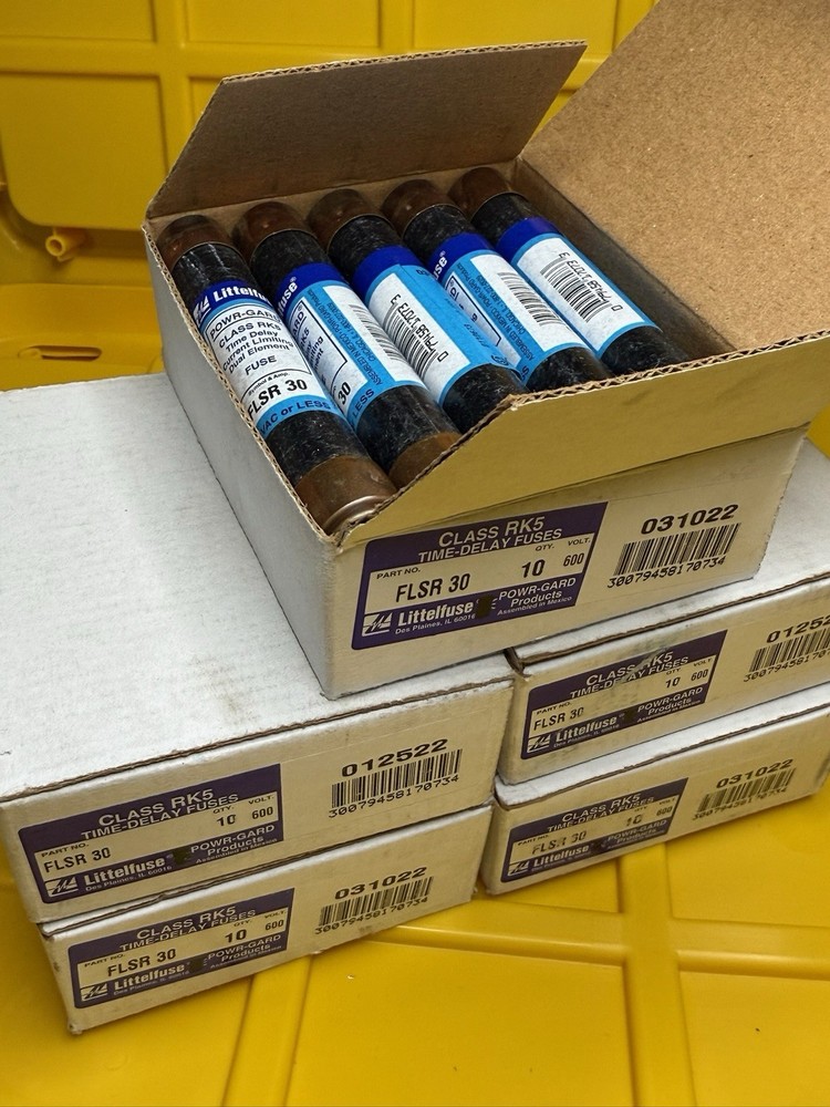 FLSR30 Power-Gard Class RK5 Fuse 600VAC 30 Amp Box of 10