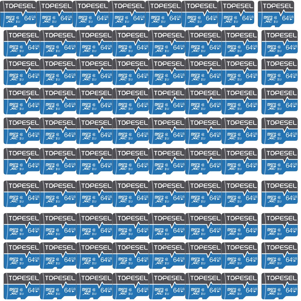 TOPESEL Ultra Micro SDXC SD Card Memory Card lOT 1/5/ 10/ 100PCS 64GB U1 TF Card